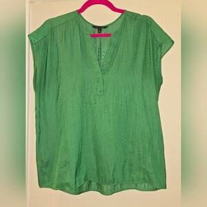 Banana Republic Green Blouse EUC